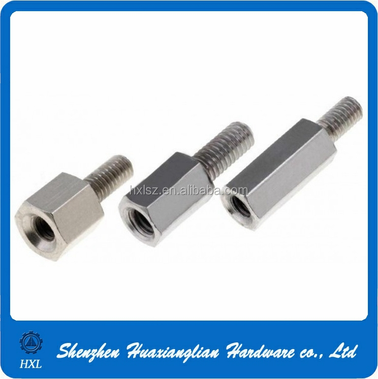Stainless Steel/brass Female And Male Hex Bolt/screw Extender For