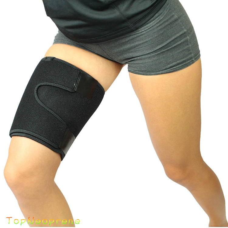 thigh wrap-best pulled hamstring strain support