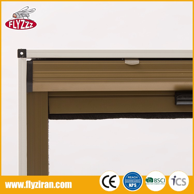 DIY design one way vision window screen type up roller aluminium mosquito screen windows