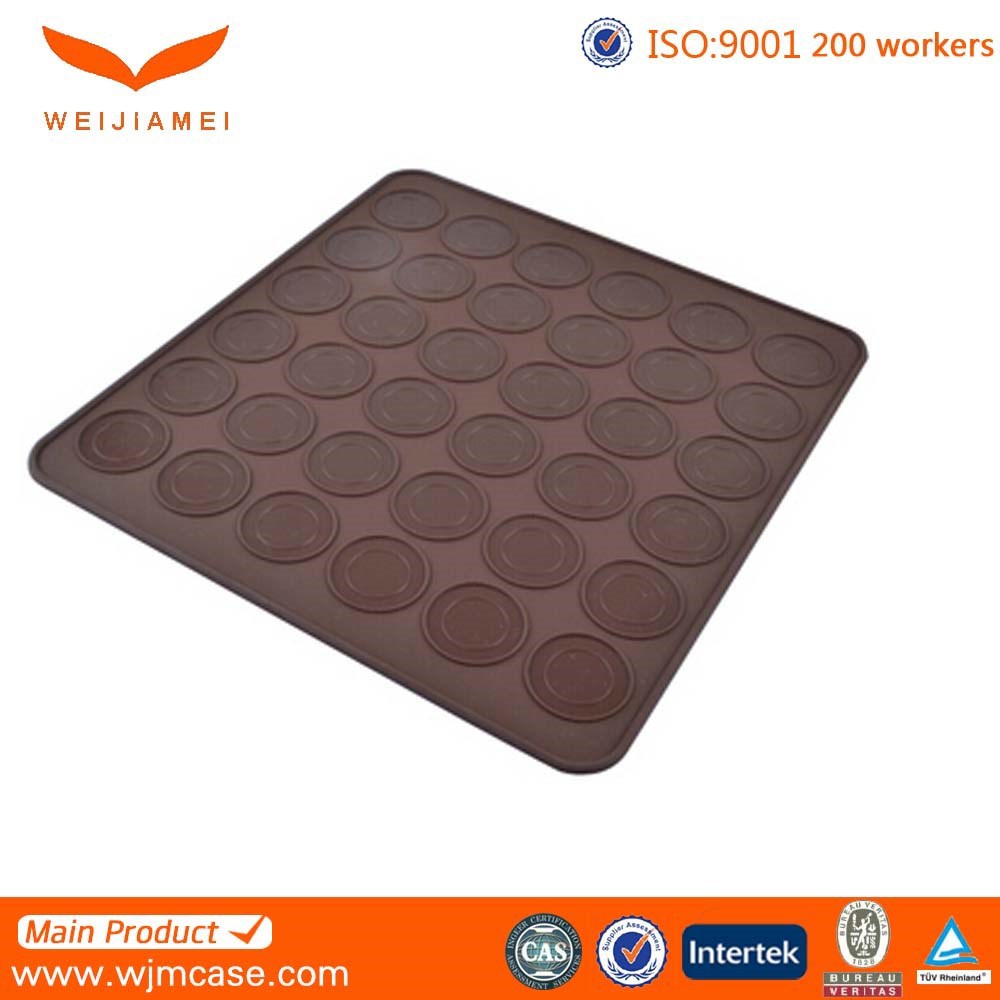 customize silicone baking mat, hot sell heatproof custom