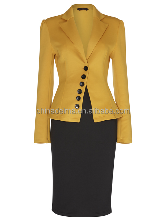 新しいが、 2011年2014年卸売女性の事務服用スーツフォーマルファッションプラスサイズミドル- 中年女性スーツ問屋・仕入れ・卸・卸売り