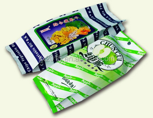 プラスチック用ガセット袋snackes/ビスケット仕入れ・メーカー・工場