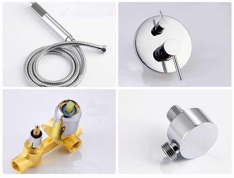 Grohe Bathroom 59 Brass In Wall Shower Set Buy In Wall Shower Set