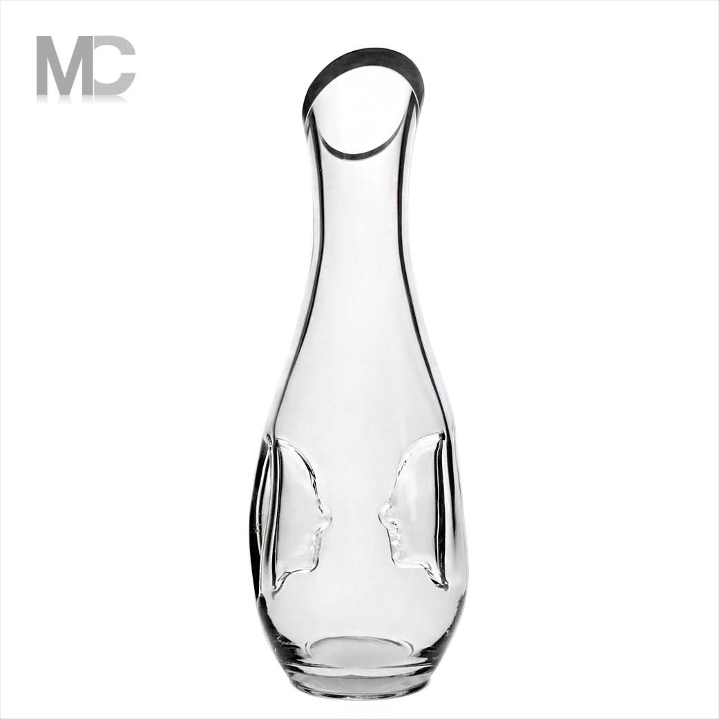 New design high quality red wine glass decanters