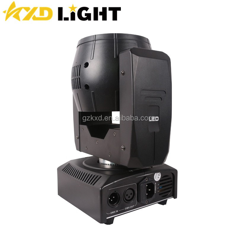 60w dazzling mini wash moving head,dmx rgbw 4 in 1 color mixing moving head light