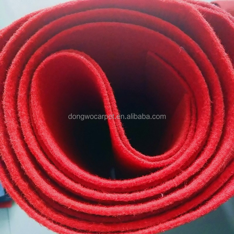 Rolls Of Nonwoven Needle Punched Red Outdoor Carpet Buy Red Carpet