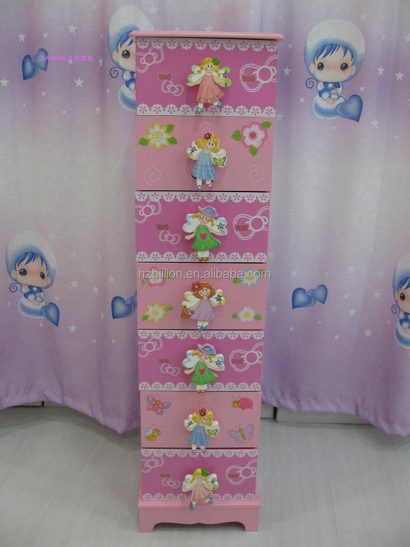 Mooie jongen slaapkamer houten kinderen 7 laden opbergkast in ...