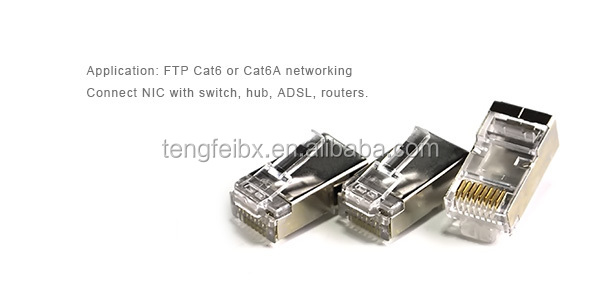 Conectorcat6arj-45rj45モジュラプラグ仕入れ・メーカー・工場