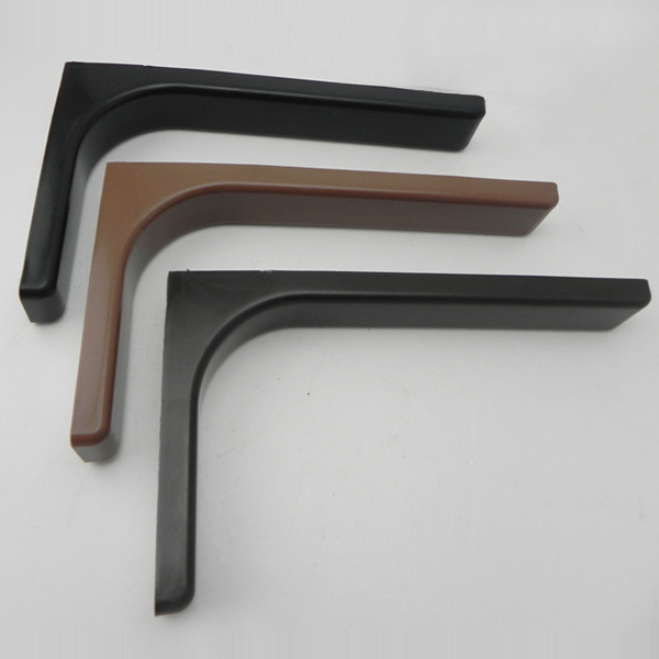 plastic l type adhesive shelf bracket