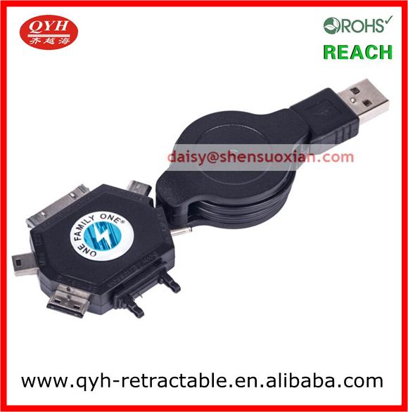 china supplier retractable 6-in-1 usb multi charger cable問屋・仕入れ・卸・卸売り