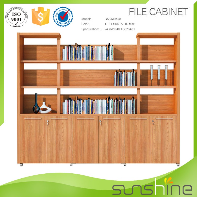 YS-ED04FC Wooden Office Storage File Cabinet Book Cabinet.jpg