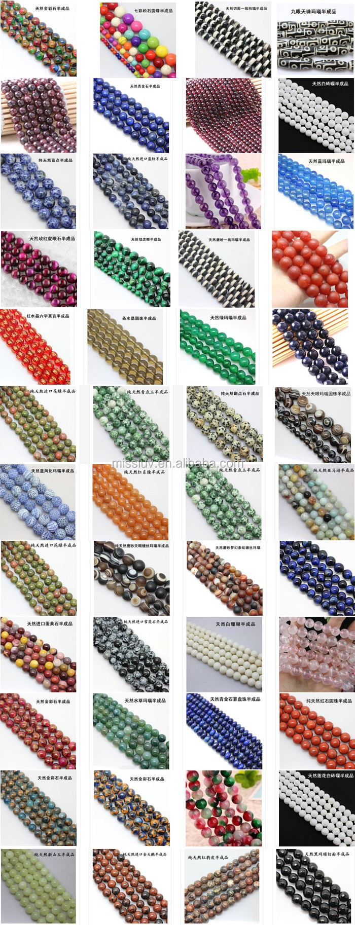china stone bead manufacturers round stone beads natural stone semi gemstone loose beads natural loose stone beads for bracelet necklace natural stone beads strand for jewelry