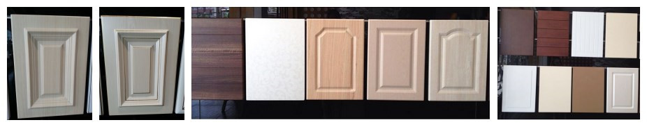 Polyester Kitchen Cabinet Doors Design Modern Kitchen For Sale