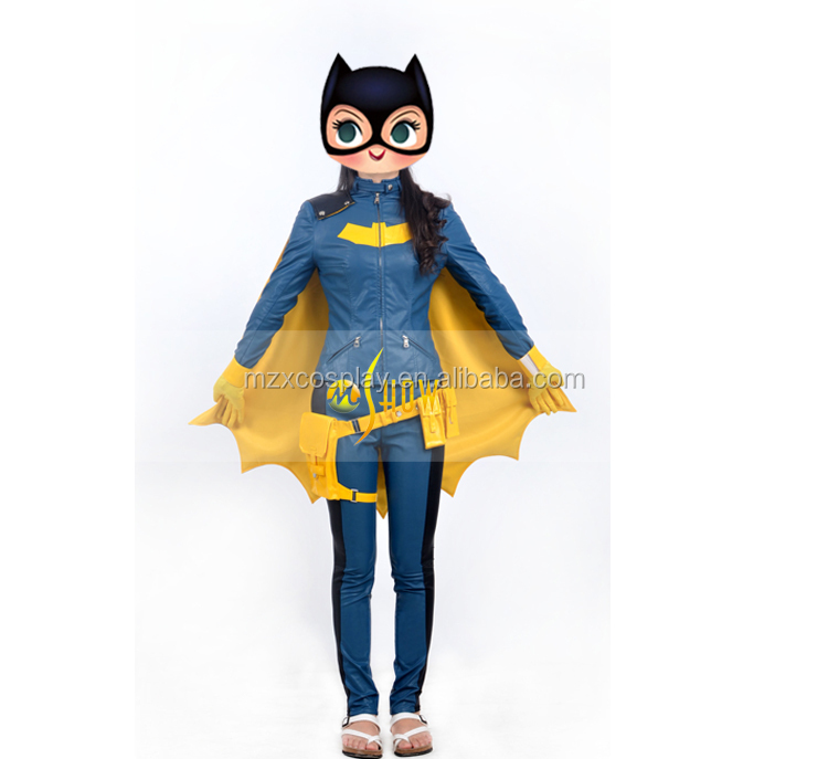 新しい映画のキャラクターバットマンキャットウーマンカイルセリーナ女性ハロウィンコスプレ衣装仮面舞踏会の革の服問屋・仕入れ・卸・卸売り