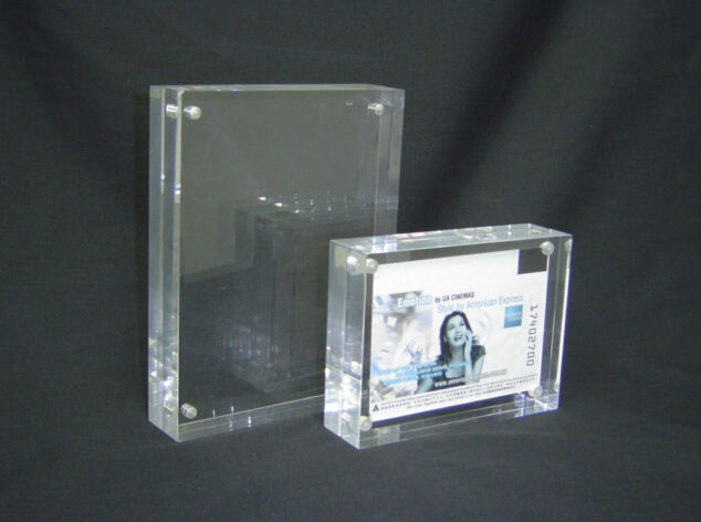 Best sale clear acrylic photo cube frames wholesales