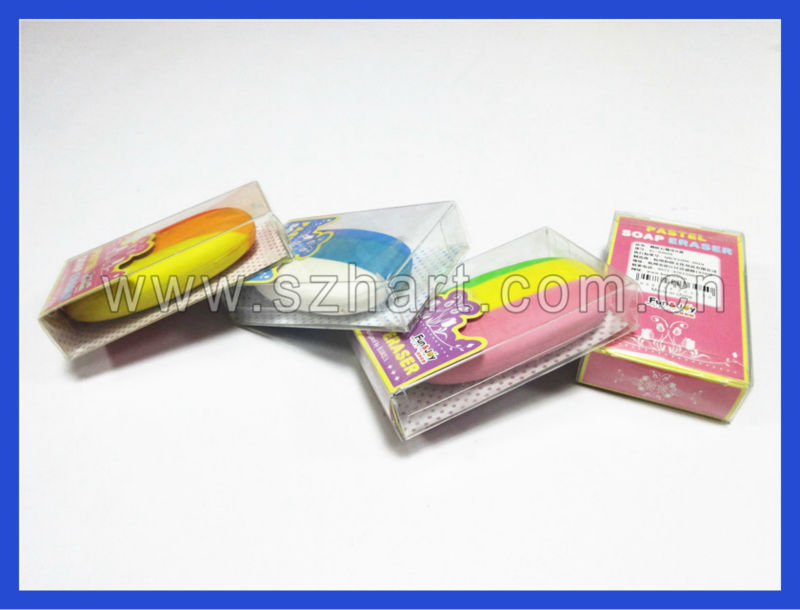 Cute lollipop shape eraser for kids gift