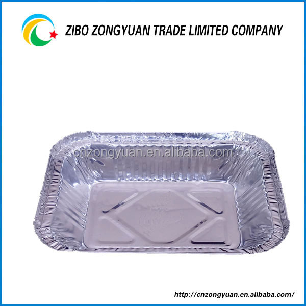 10"*5 7/8"*2 7/8" 1500ml Disposable Food Aluminum Foil Container