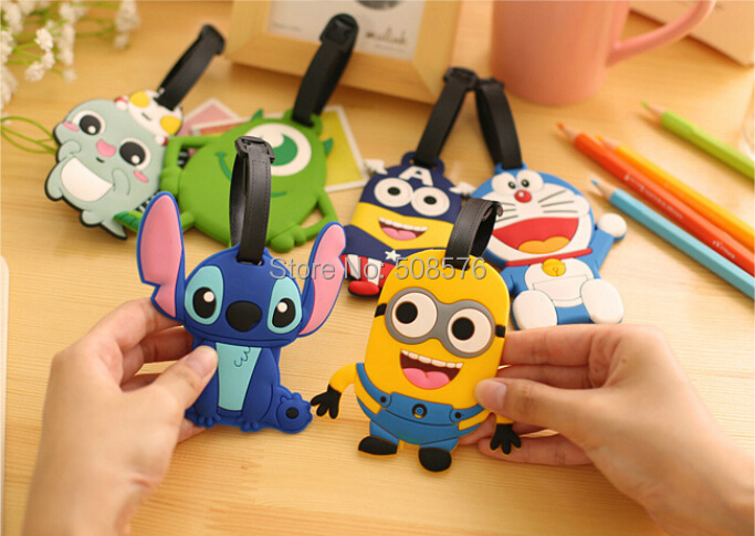 2014 New Cute Cartoon Image Design Travel Name Tag Korea Style