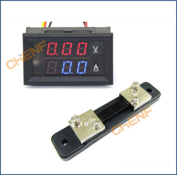 Lnf50I 80~270 V courant alternatif monophasé Ampères 96*48 mm numérique  Mètre - Chine Ampèremètre, voltmètre numérique