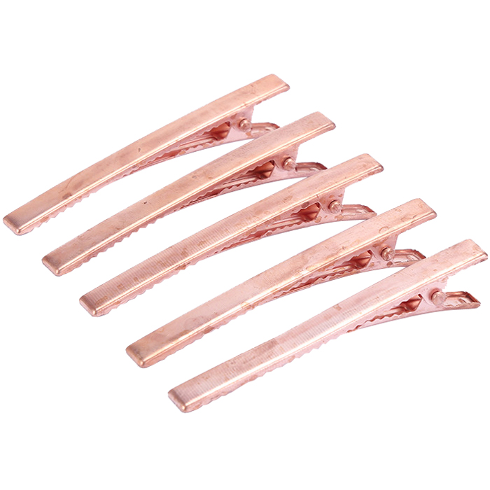 Best Selling Metal Alligator Hair Clips With Teeth Single Prong