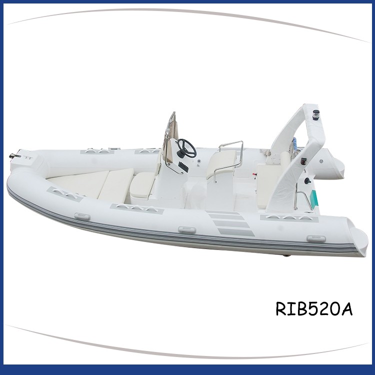 White_rigid_inflatable_boat_frp_roll_bar_RIB520A-3