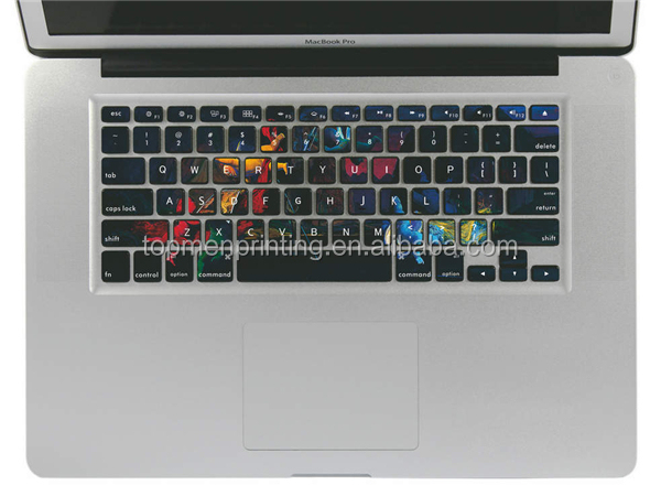 カスタムキーボードスキン2014年新しいファッションラップトップのキーボードのスキンステッカー問屋・仕入れ・卸・卸売り