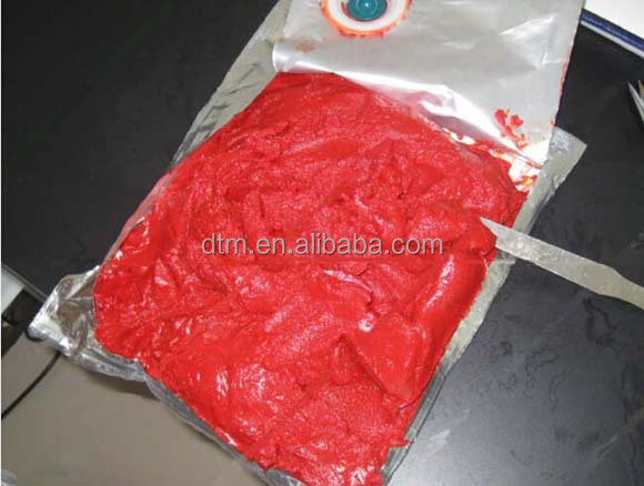 2014 CROP high quality and green food drum tomato paste