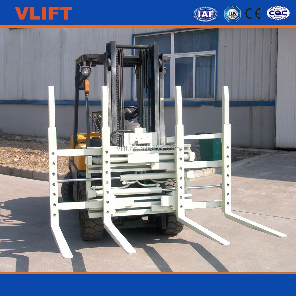 2 Ton Forklift Attachment Telescopic Single Double Pallet Handler Buy