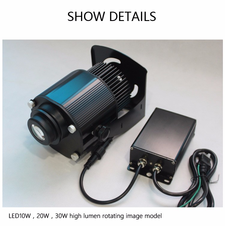 ホット販売高精細led御坊ロゴプロジェクター15w20w30w40w屋外防水ip65 roatingメーカー直接供給仕入れ・メーカー・工場