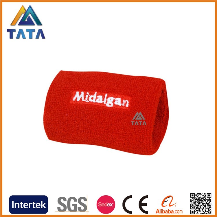タタ中国安価なカスタム綿100％卸売sweatbands仕入れ・メーカー・工場