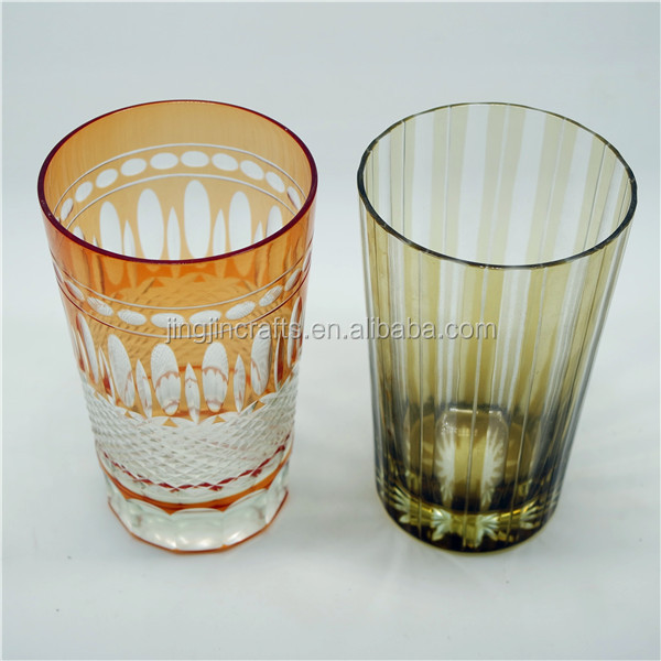 の飲酒ガラス管/2016新製品高品質の着色されたガラスの飲料タンブラー仕入れ・メーカー・工場