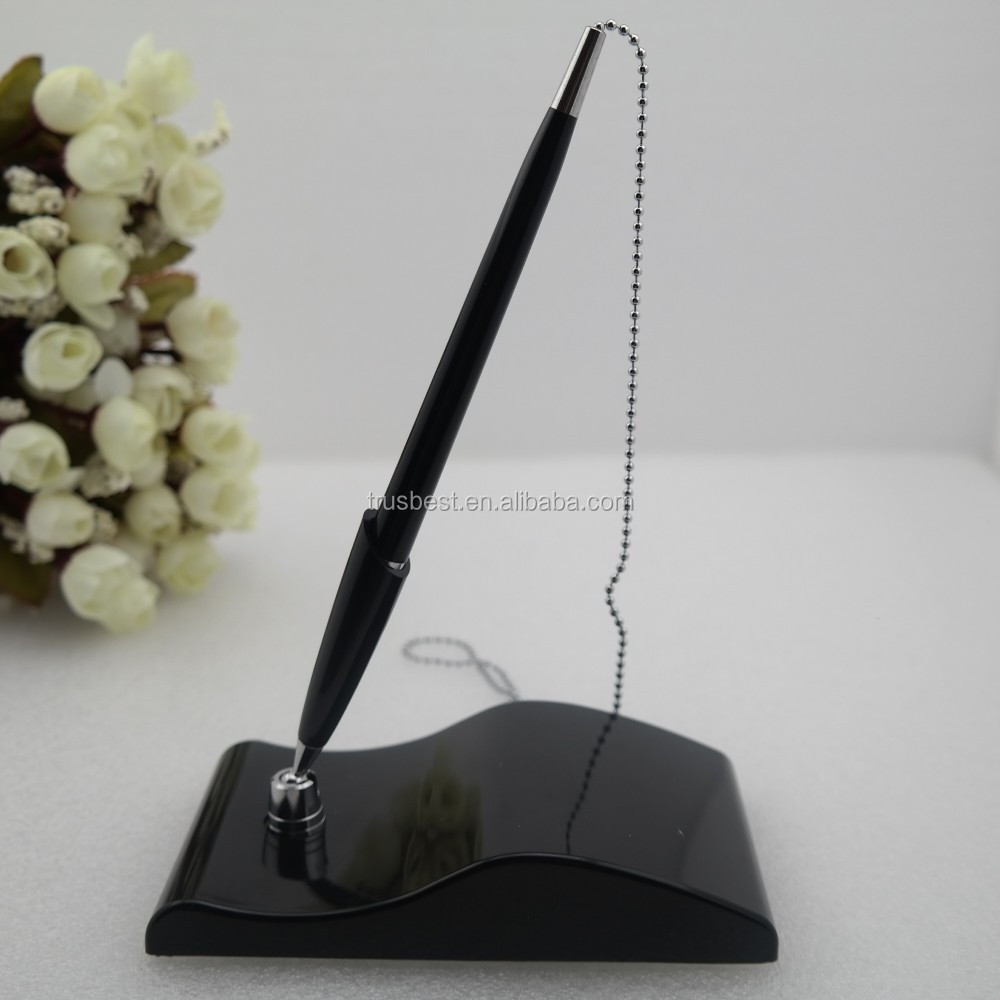 Metal Desk Pen With Chain For Bank/office Use Buy Desk Pen With Chain