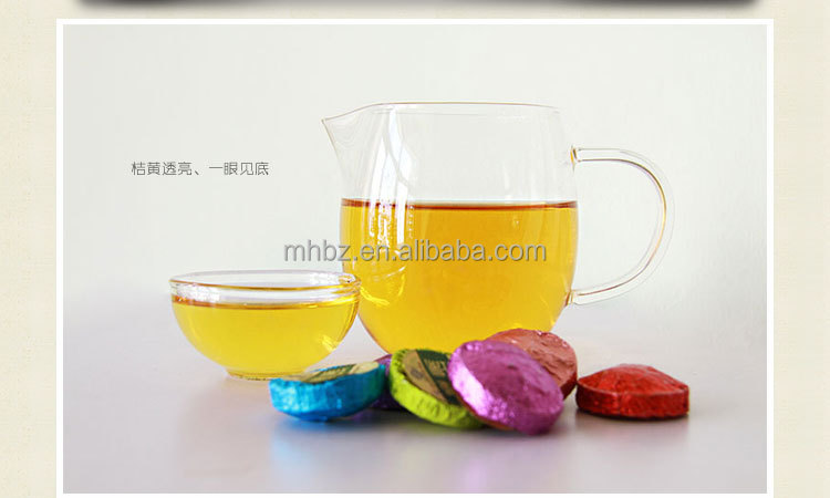 Boxed package blended pu'er tea