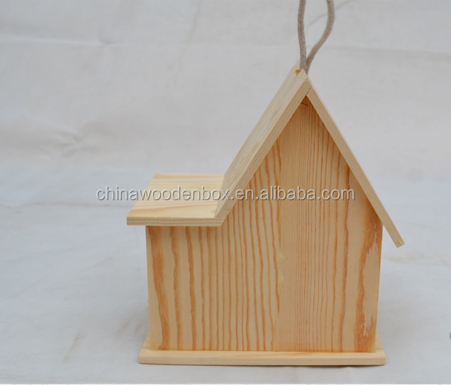 Cheap solid Wooden bird house/cages