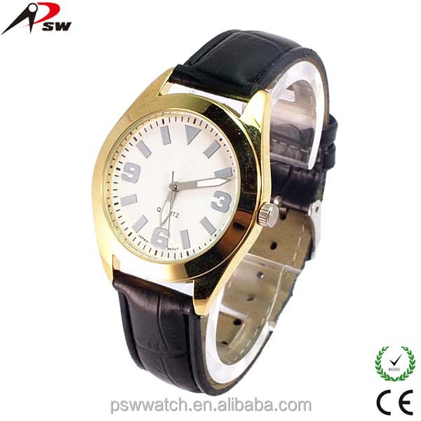 Eco-friendly geneva large face watch charm bracelet watch