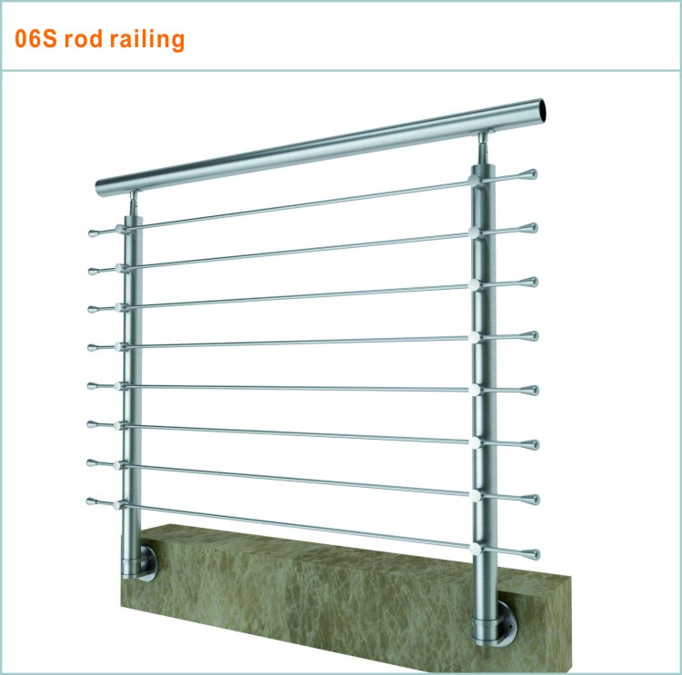 interior stainless railings design with ss rods holder