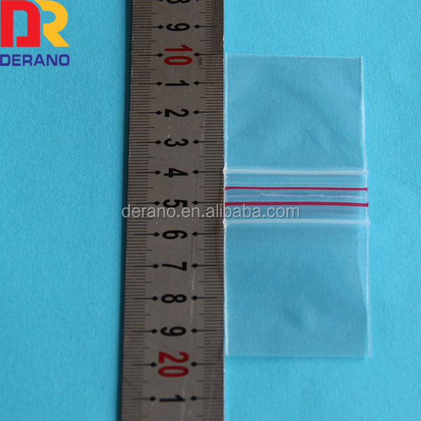 100% LDPE Custom Mini Ziplock Bag /Ziplock Plastic Bag