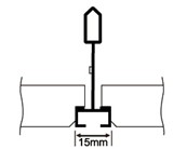 M6000 groove T-grid