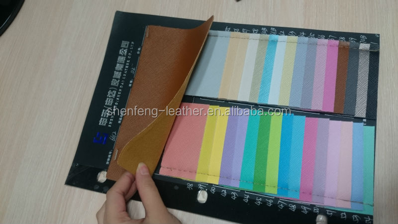 2016 New Saffiano Cross Pattern Synthetic PU leather for Prada ...  