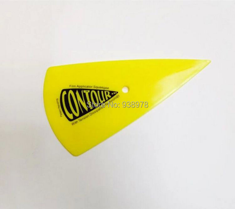 Yellow Color Pointed end Scraper squeegee (4).jpg