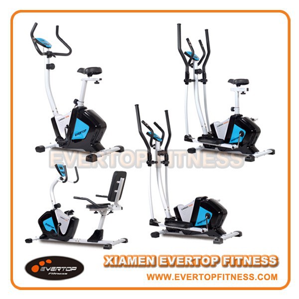 2in1 elliptical trainer and upright bike 2013, how to use gym