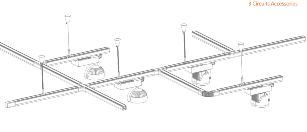 Black Finish Ceiling Hanging Wirer Track For Track Light Buy Ceiling Hanging Wire Track Product On Alibaba Com