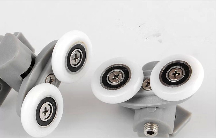 Description Picture 5 of item4 pairs can adjust High quality nylon shower door roller.sheave wheels