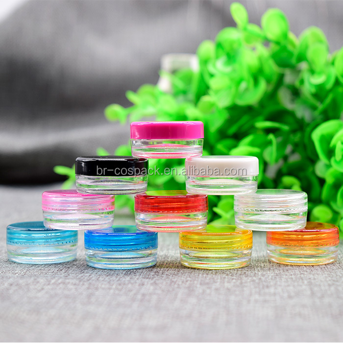 プラスチックのサンプル瓶の5g、 化粧品容器クリームジャー5ml、 プラスチックボトル仕入れ・メーカー・工場