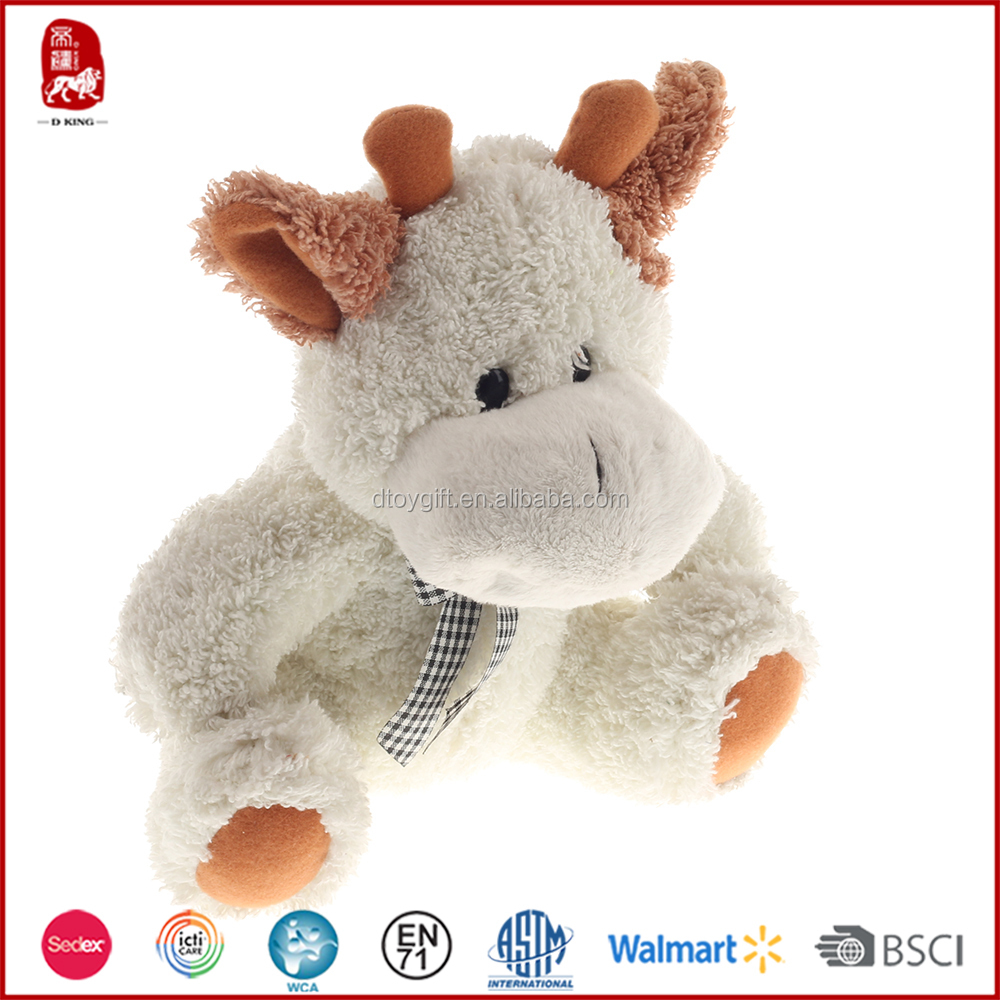 customized plush cow toy stuffed animal wholesale