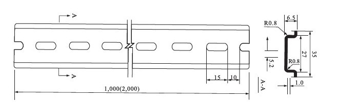 Wl-701/702プラスチック製のdinレール電気ソケット仕入れ・メーカー・工場