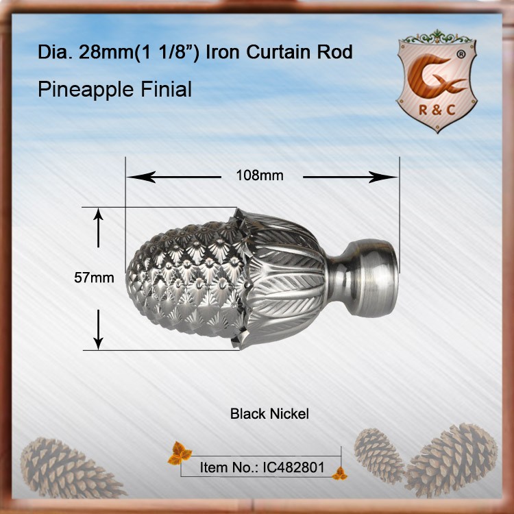 28mm-Iron-Curtain-Rod-Pineapple-Finial-x6.jpg