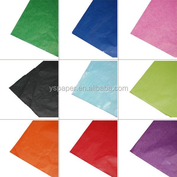 hot sale wax thick wax paper/colored