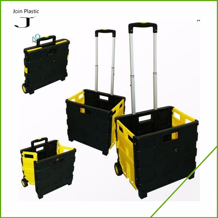 Plastic Shopping Crate Cart,Collapsible Plastic Cart And Rolling Cart Buy Collapsible Plastic