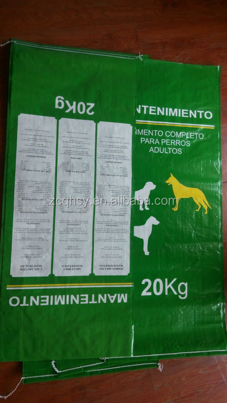 high quality printing pp woven fertilizer sacks